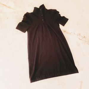 INC Turtleneck Sweater Dress - Black - Size: S